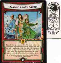 Reassert One's Mettle