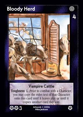 Bloody Herd, Vampire Cattle