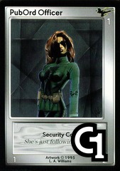 PubOrd Officer, Security Cop