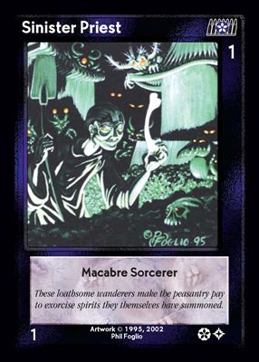 Sinister Priest, Macabre Sorcerer