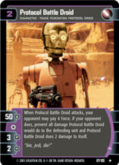 Protocol Battle Droid (A)