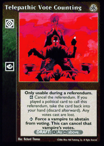Telepathic Vote Counting