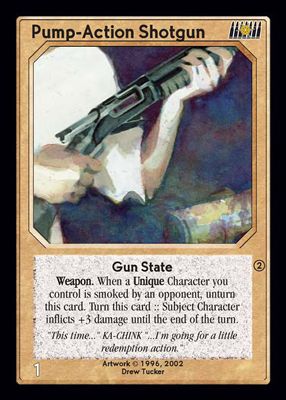 Pump-Action Shotgun, Gun State