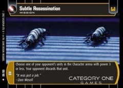 Subtle Assassination - Foil