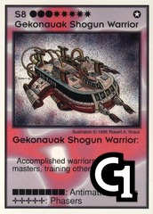 Gekonauak Shogun Warrior