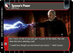 Tyranus's Power