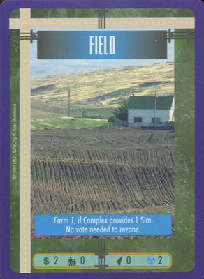 Field [Brown with House]