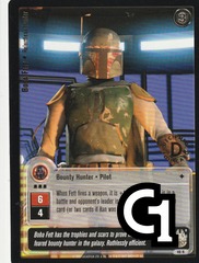 Boba Fett - Relentless Hunter (R) - Gold Stamped