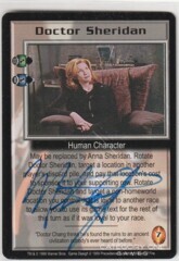 Doctor Sheridan (signed by Melissa Gilbert-Boxleitner) [Wheel of Fire]