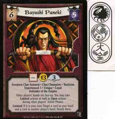 Bayushi Paneki (Experienced 3) FOIL
