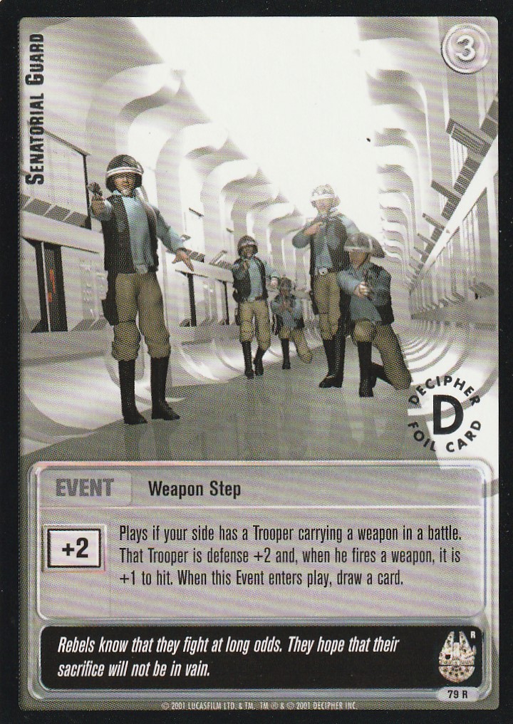 Senatorial Guard (R) - Silver Stamped
