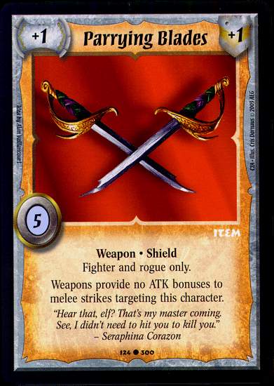 Parrying Blades