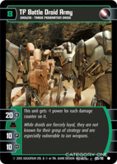 TF Battle Droid Army - Foil
