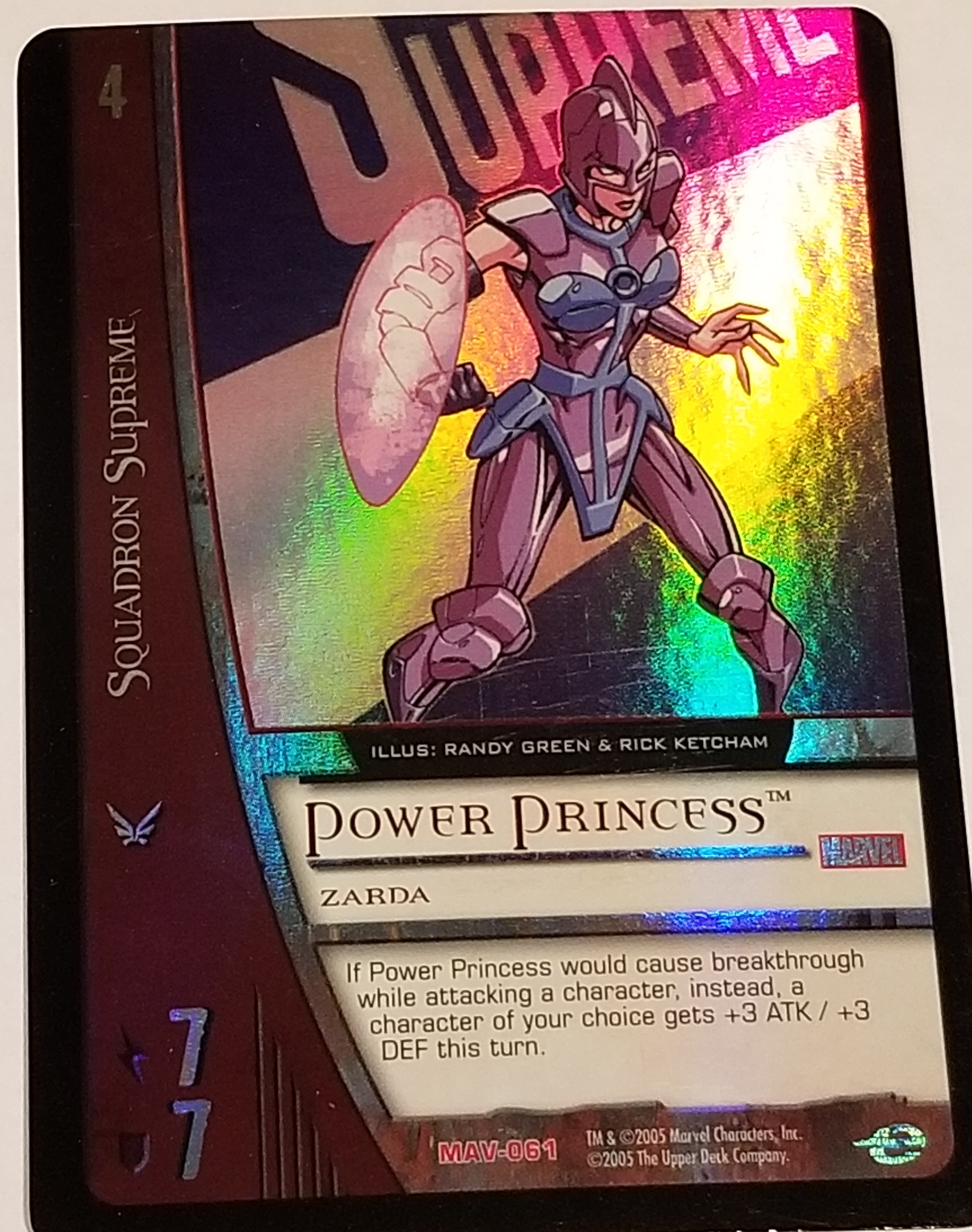 Power Princess, Zarda (Stacker)