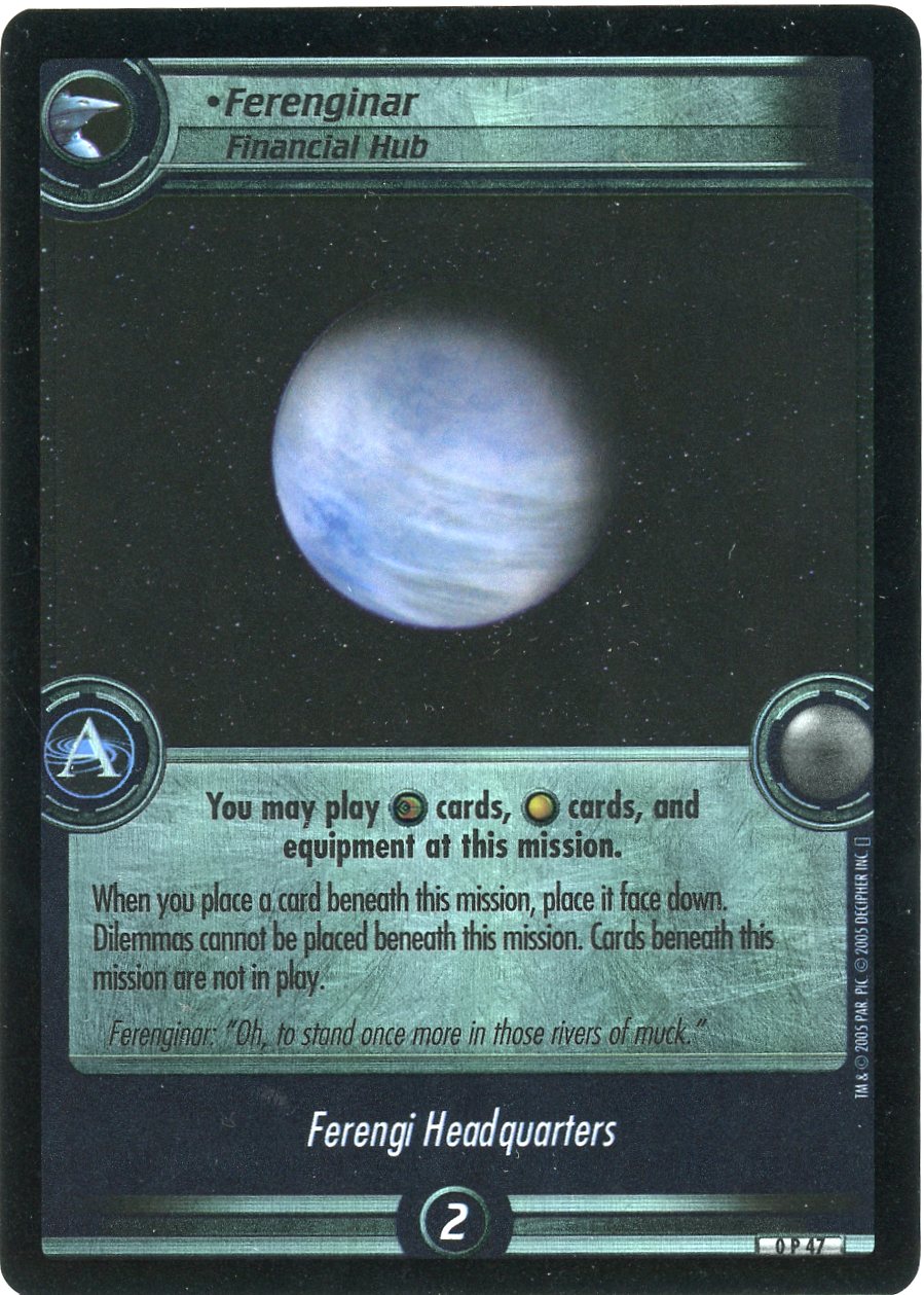 Ferenginar, Financial Hub [Promo]