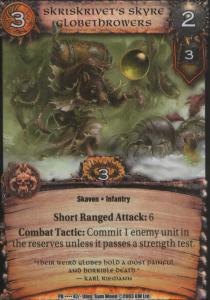 Skriskrivets Skyre Globethrowers