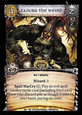 Zazerg the Weird