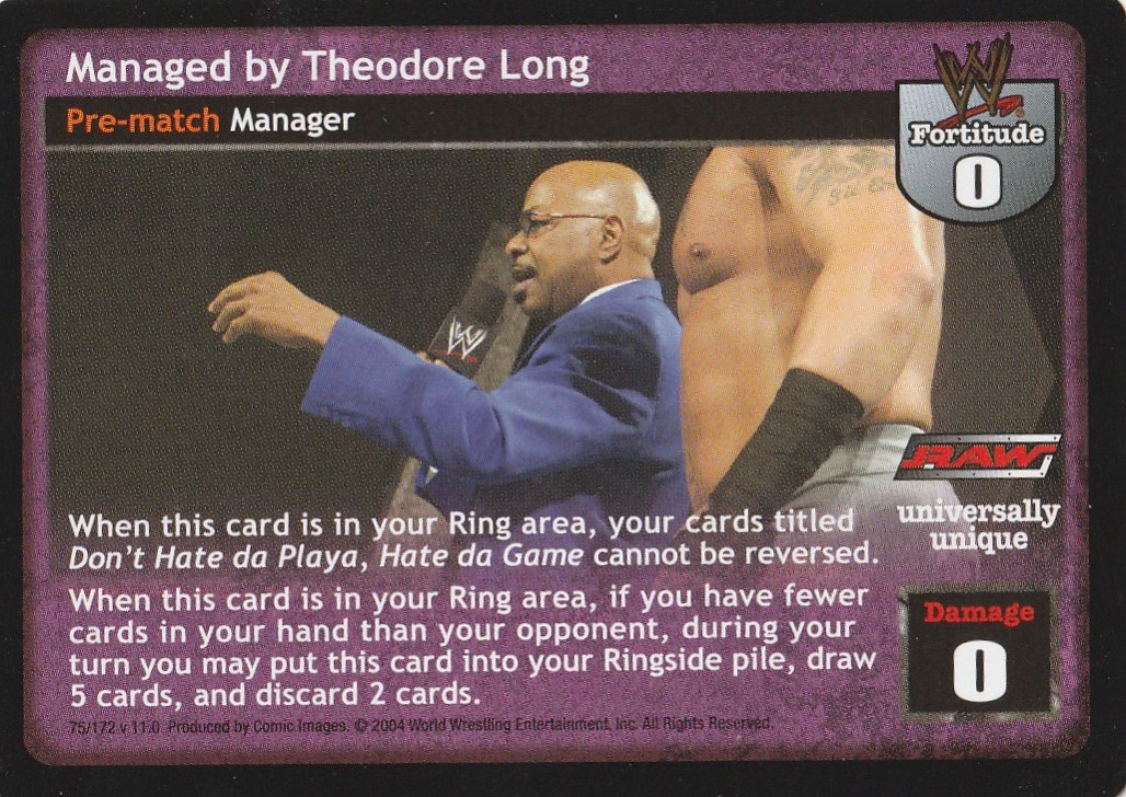 Managed by Theodore Long