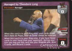 Managed by Theodore Long