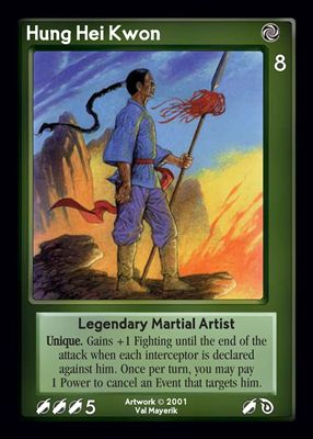 Hung Hei Kwon, Legendary Martial Artist