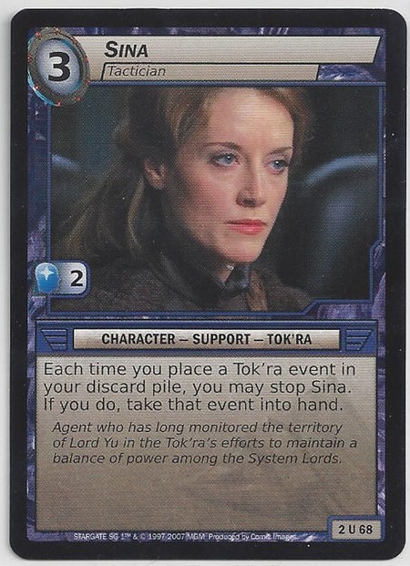 Sina, Tactician