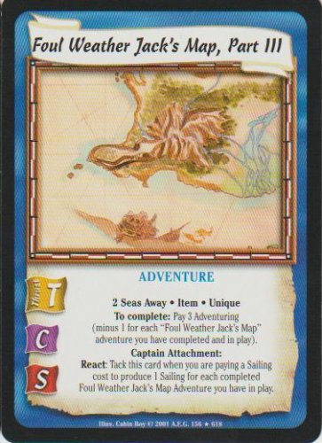 Foul Weather Jacks Map Part III