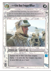 Echo Base Trooper Officer [White Border]