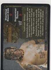 Umaga Superstar Card