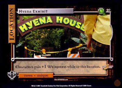 Hyena Exhibit (Unlimited)
