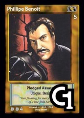 Phillippe Benoit, Pledged Assassin