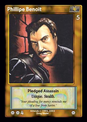 Phillippe Benoit, Pledged Assassin