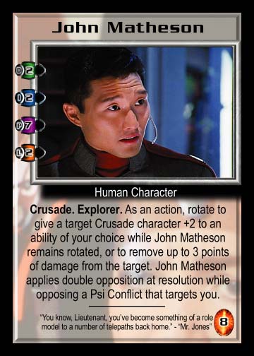 John Matheson (grey/red uniform)