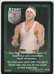 Kenny (The Spirit Squad) Superstar Card