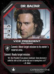 Dr. Baltar Vice President (Foil)