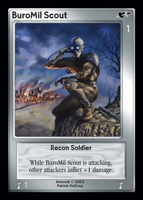 BuroMil Scout, Recon Soldier