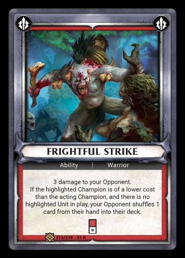 Frightful Strike