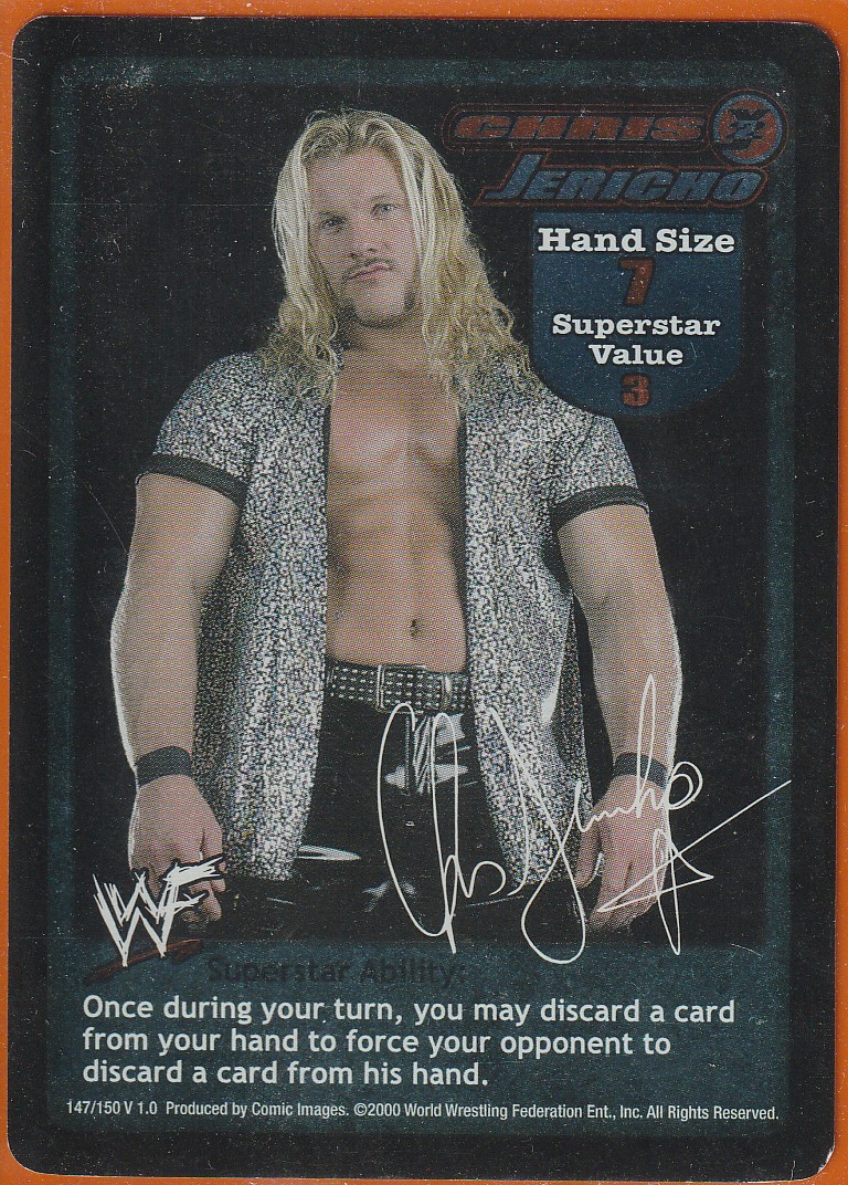 Chris Jericho Superstar Card