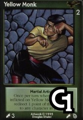 Yellow Monk, Martial Artist