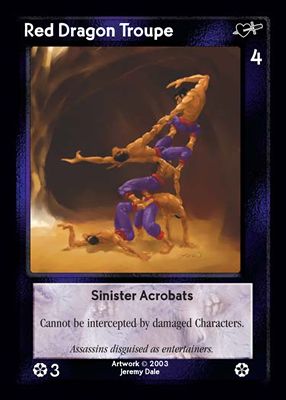 Red Dragon Troupe, Sinister Acrobats