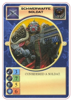 Schwerwaffe Soldat