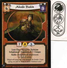 Akodo Bakin (Experienced 2) FOIL