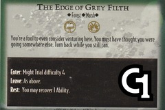 The edge of grey filth