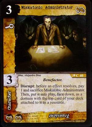 Miskatonic Administrator