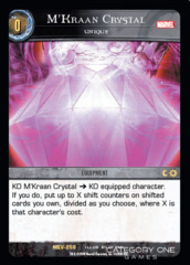 M'Kraan Crystal, Unique