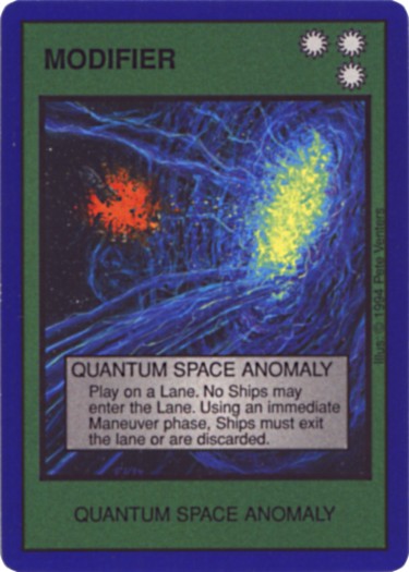 Quantum Space Anomaly