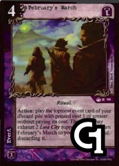 February's March