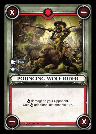 Pouncing Wolf Rider