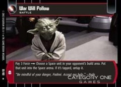 War Will Follow - Foil