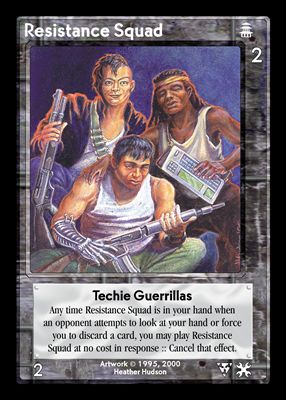 Resistance Squad, Techie Guerrillas