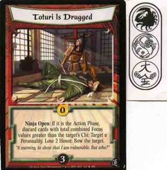 Toturi is Drugged FOIL
